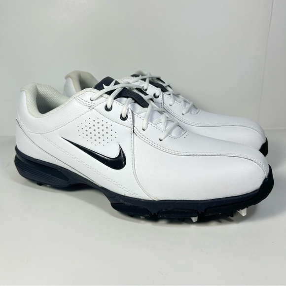 Nike Golf Durasport III Leather Shoes White 628530-101; Like NEW, Men’s Size 8.5 - Picture 6 of 16